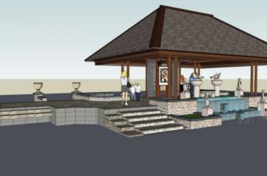 Sketchup小品模型|亭子,古典风格,小品-BIM建筑网