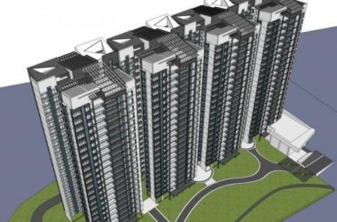Sketchup住宅模型|高层住宅,现代风格-BIM建筑网