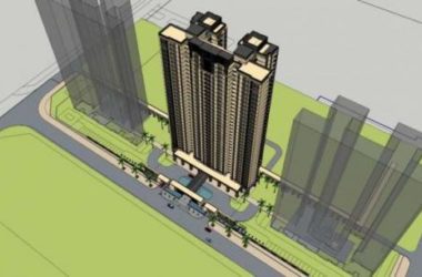 Sketchup住宅模型|高层住宅,居住建筑,古典风格-BIM建筑网