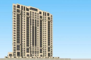 Sketchup住宅模型|高层住宅楼,古典风格-BIM建筑网