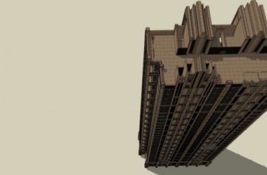 Sketchup住宅模型|超高层住宅,居住建筑,古典风格-BIM建筑网