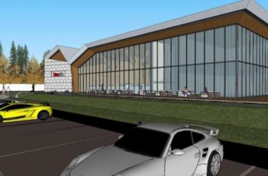 Sketchup商业模型|多层售楼处,现代风格-BIM建筑网