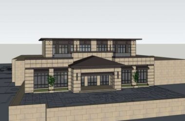 Sketchup商业模型|多层商业会所,古典风格-BIM建筑网