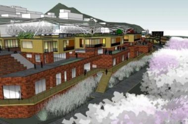 Sketchup商业模型|多层商业街,现代风格-BIM建筑网