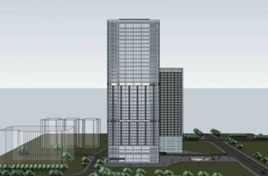 Sketchup住宅模型|超高层住宅,现代风格-BIM建筑网
