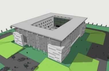 Sketchup学校模型|多层学校教学楼,校园教育建筑,现代风格-BIM建筑网