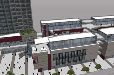 Sketchup综合体模型|多高层综合体,商业街,购物中心,住宅,办公,现代风格-BIM建筑网