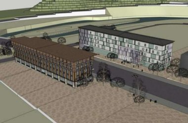 Sketchup办公模型|多层银行建筑,办公楼,古典风格-BIM建筑网