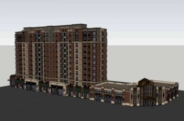 Sketchup住宅模型|高层住宅,沿街商业,西式古典风格-BIM建筑网