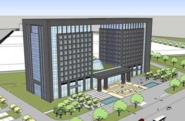 Sketchup办公模型|高层办公楼,现代风格-BIM建筑网