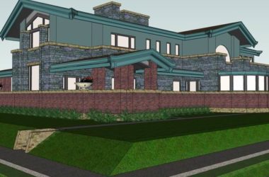 Sketchup商业模型|多层草原会所,商业,古典风格-BIM建筑网