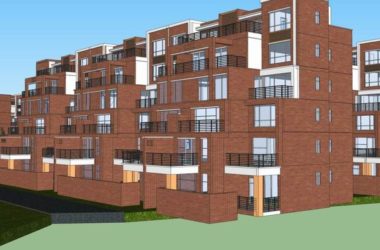 Sketchup住宅模型|多层住宅,花园洋房,现代风格-BIM建筑网