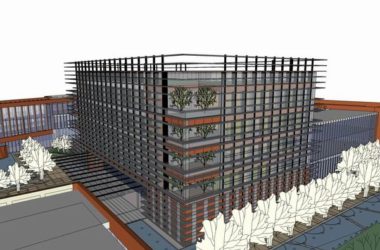 Sketchup办公模型|多层消防指挥中心,办公,现代风格-BIM建筑网