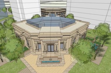 Sketchup住宅模型|多层小区入口,古典风格-BIM建筑网