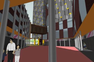 Sketchup综合体模型|多高层综合体,办公楼,商业,现代风格-BIM建筑网