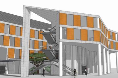 Sketchup办公模型|多层办公楼,现代风格-BIM建筑网