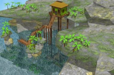 Sketchup景观模型|别墅景观,现代风格-BIM建筑网
