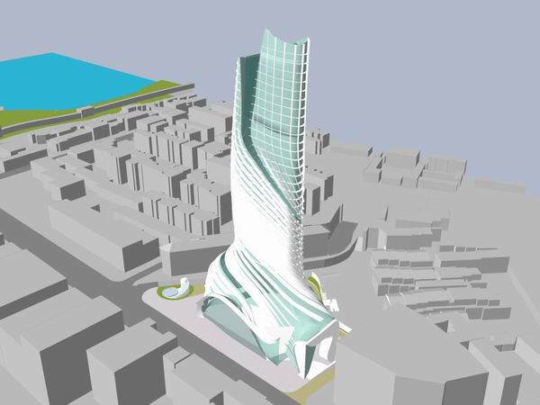 Sketchup酒店模型|超高层酒店,现代风格 Sketchup酒店模型|超高层酒店,现代风格