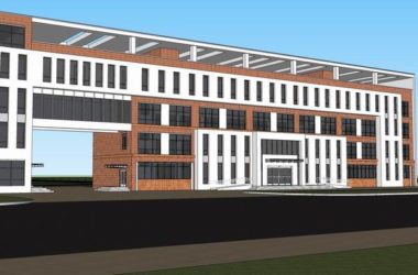 Sketchup学校模型|多层教学楼,福山竞技体育学校中学,校园教育建筑,现代风格-BIM建筑网