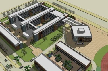 Sketchup学校模型|多层学校小学中学,校园教育建筑,现代风格-BIM建筑网