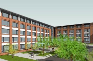 Sketchup学校模型|多层教学楼学校,校园教育建筑,现代风格-BIM建筑网