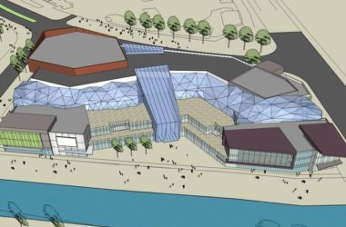 Sketchup商业模型|多层商业区,现代风格-BIM建筑网