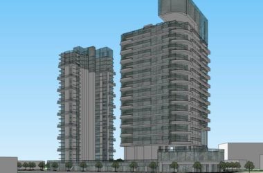 Sketchup办公模型|高层办公楼,现代风格-BIM建筑网