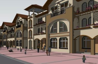 Sketchup学校模型|多层幼儿园学校,校园教育建筑,古典风格-BIM建筑网