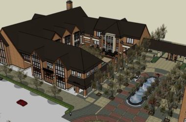 Sketchup商业模型|多层华润橡树湾商业街,古典风格-BIM建筑网