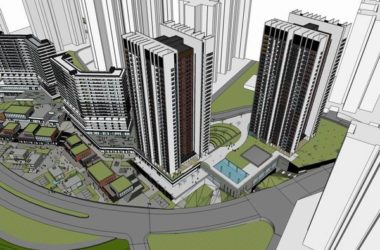 Sketchup综合体模型|多高层综合体,办公楼,商业,住宅,现代风格-BIM建筑网