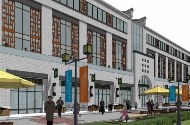 Sketchup商业模型|多层商场,商业,现代中式风格-BIM建筑网