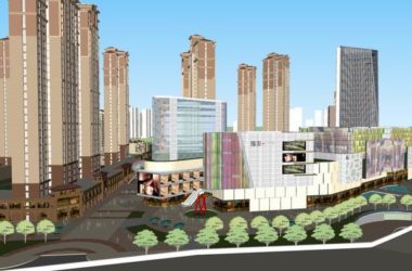 Sketchup综合体模型|多高层综合体,办公楼,住宅,商业,现代风格-BIM建筑网