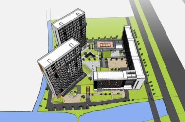 Sketchup酒店模型|高层酒店,现代风格-BIM建筑网