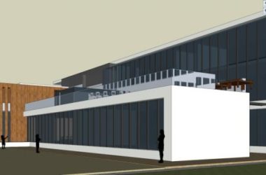 Sketchup学校模型|多层幼儿园学校,校园教育建筑,现代风格-BIM建筑网
