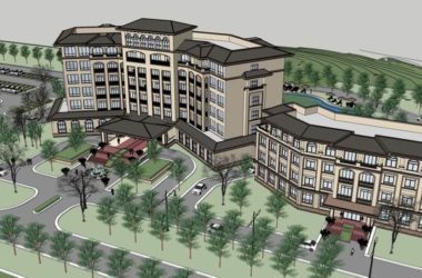 Sketchup酒店模型|多层酒店,欧式古典风格-BIM建筑网