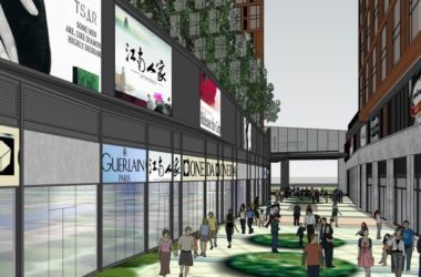Sketchup住宅模型|高层住宅,底层商业,现代风格-BIM建筑网