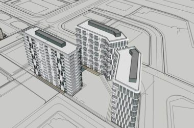 Sketchup办公模型|高层公寓式办公楼,现代风格-BIM建筑网