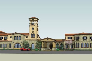 Sketchup商业模型|多层商业会所,古典西班牙风格-BIM建筑网