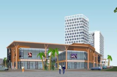 Sketchup商业模型|高层商场,东南亚现代风格-BIM建筑网