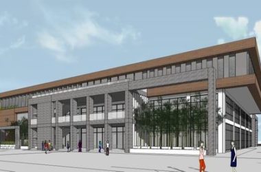 Sketchup学校模型|多层大学学校食堂,校园教育建筑,现代风格-BIM建筑网