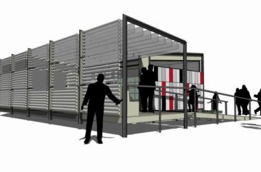 Sketchup商业模型|多层商业活动中心,现代风格-BIM建筑网