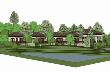 Sketchup商业模型|多层休闲商业会所,中式古典风格-BIM建筑网