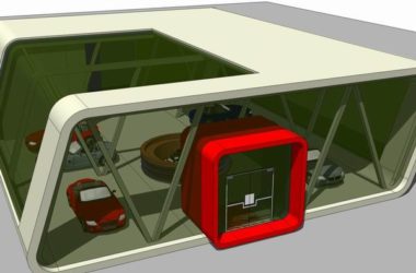 Sketchup商业模型|多层4S店展览场所,商业,现代风格-BIM建筑网