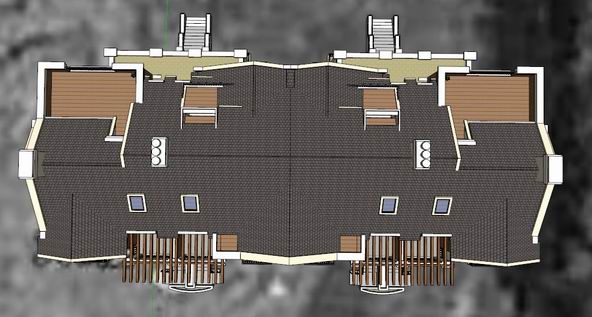 Sketchup住宅模型|多层住宅,古典风格 Sketchup住宅模型|多层住宅,古典风格