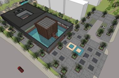 Sketchup商业模型|多层售楼处,住宅,现代风格-BIM建筑网