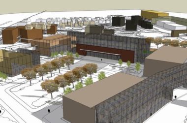Sketchup景观模型|多层活动中心景观,现代风格-BIM建筑网