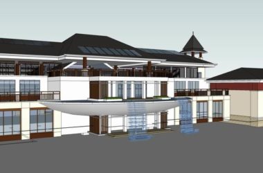 Sketchup商业模型|多层商业会所,东南亚古典风格-BIM建筑网