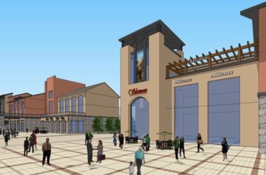 Sketchup商业模型|多层商业街,步行街,古典风格-BIM建筑网