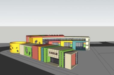 Sketchup学校模型|多层学校长乐幼儿园,校园教育建筑,现代风格-BIM建筑网