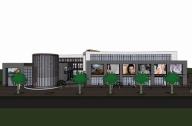 Sketchup商业模型|多层商业街,步行街,现代风格-BIM建筑网